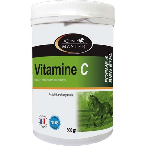 VITAMINE C Mangime complementare indicato per cavalli che necessitano di un rinforzo del sistema immunitario 500 g