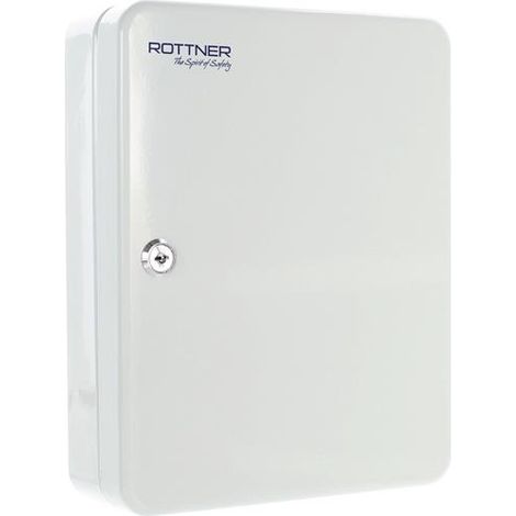 Caja de  llaves SK  30 H300xP245xT85mm  gris claro  STA Cant.  ganchos 30  ROTTNER (1/2)