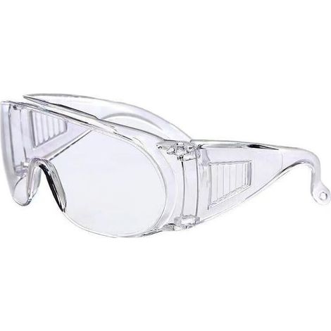 Surlunettes de Protection 1 Paire de Lunettes de sécurité Anti-buée pour l'agriculture, l'industrie et Le Laboratoire,une pièce, transparente, (1/4)