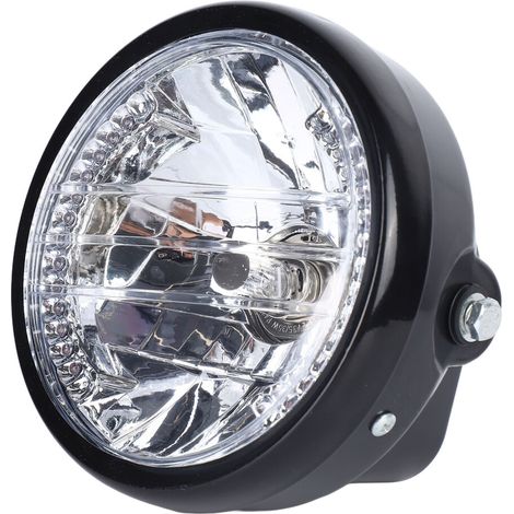 Universeller 7-Zoll-LED-Motorradscheinwerfer, Hochleistungsscheinwerfer aus Aluminiumlegierung