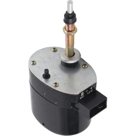 12-V-Metall-Scheibenwischermotor, 105° Wischwinkel, universelles Traktorzubehör - Crezuo