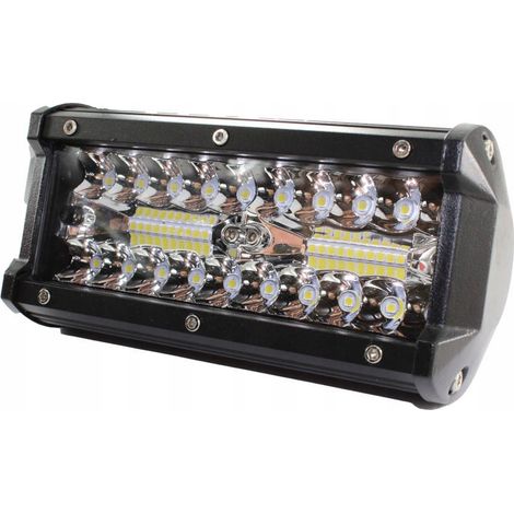Barre lumineuse halogène/LED pour travail, combinée pour VTT, quad et voiture, 40 pouces, 120 W, culot E9 (1/4)