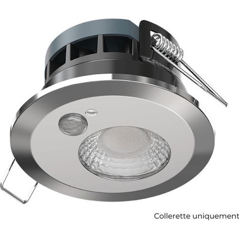 Collerette Ronde Chrome pour DRACO et DRACO PRO - R103C - SOLUM
