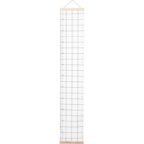 Mur de la croissance de la hauteur du bébé, Tableau de mesure des pour le Règle à mesurer, décoration de pépinière de chambre à coucher amovible pour l (1/5)