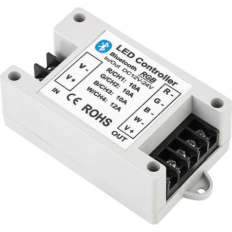 RGB RGBW LED Bluetooth contrôleur RGB LED ruban lumineux contrôleur Phone APP contrôle pour 5050 3528 RGB LED (1/5)