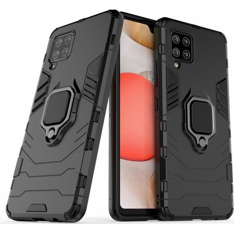 Étui pour Samsung Galaxy A42 5G, anneau de support, noir (1/5)