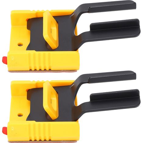 Verrou de sécurité D81-6 pour interrupteurs rotatifs, lot de 2, plastique et acier galvanisé, 54x52mm, fixation adhésive ou vissée (1/5)