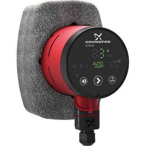 Grundfos ALPHA2 25-40 130 mm Pompa di circolazione per riscaldamento e climatizzazione 18 W, G 1 1/2, 99261701