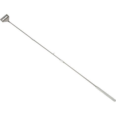 Grattoir pour aquarium en acier inoxydable - Nettoie les aquariums et garde les mains au sec (1/5)