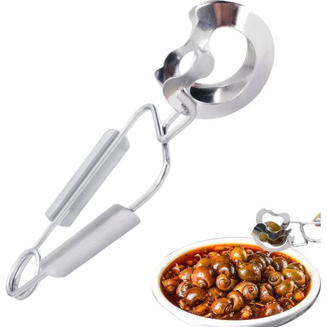 1 Pièce 16x3,5x4,5cm Pince De Cuisson À Escargots, Pince À Escargot, Pinces À Escargot En Acier Inoxydable, Pince À Escargots D'escargots, Pince De Cuisine Vaisselle Escargot Outil Multiple (1/5)
