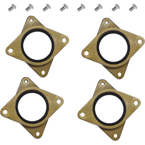 Lot de 4 patins amortisseurs pour moteurs pas à pas, compatibles avec les moteurs pas à pas NEMA 17, adaptés aux imprimantes 3D Creality CR-10/CR-10S/CR-10 V2/Ender 3/Ender 3 Pro (1/5)