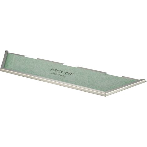 PROSHELF TN mit PRODECOR Q Edelstahl V2A, 11mm, verchromt, 525x140 mm