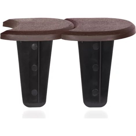PALISSADE DE JARDIN PROSPERPLAST PLAT 2 MARRON 3,8 m (1/5)