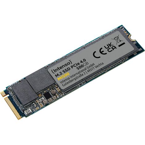 Intenso M.2 SSD MI500 500GB PCIe NVMe Gen 4x4 (1/3)