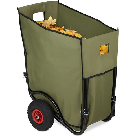 Klappbarer gartenwagen 160 l