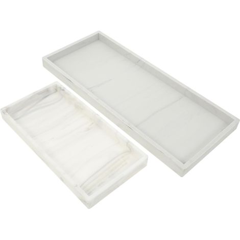 Piece Bathroom Storage Tray Waterproof Modern Design for (1/5)