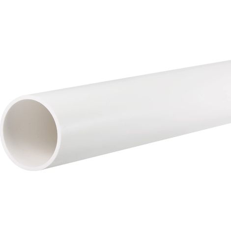 ID 36mm OD 40m PVC Rigide Tuyau Tube Blanc pour Liquide Tube (1/5)