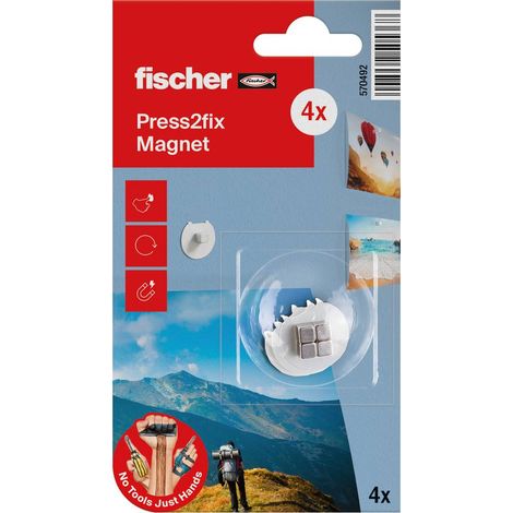 Fischer 570492 Press2fix magneti 4 pz. (1/5)