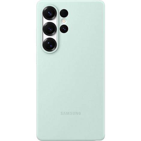 Custodia in silicone Samsung per Galaxy S25 Ultra, colore menta (1/3)