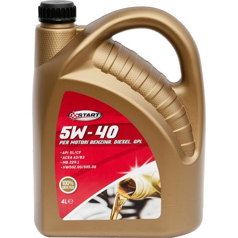 Olio SintDrive Plus 4L 5W40 lubrificante sintetico per motori diesel (1/4)
