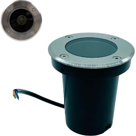 Faretto calpestabile LED con attacco GU10 segnapasso luce giardino viale IP65 (1/5)
