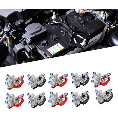 Batteriepole, Batteriestecker, Batterieklemmen, 1-zu-3-Adapter, verkauft in 5er-Packs (1/5)