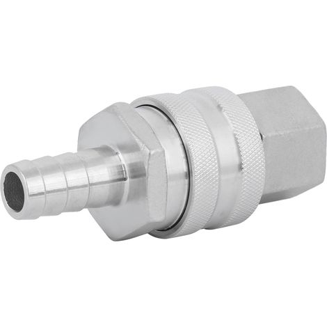 Raccord rapide pour équipement, filetage femelle 1/2" NPt 1/2" à barbes pour pompe à bière (1/5)