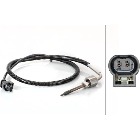 Capteur, température des gaz Hella 6PT 014 494-741 MERCEDES-BENZ 0071537928