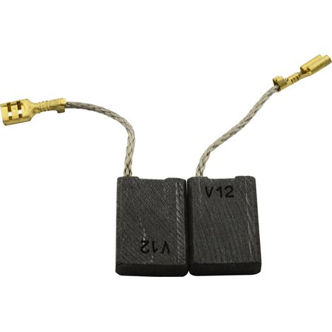 Balais de Charbon pour Kress Meuleuse WS6381 S - 6,3x16x22mm - Remplace 31785 (1/2)