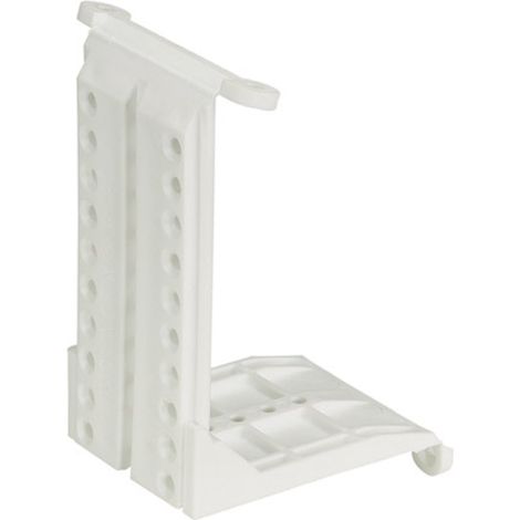 Hettich 1 paire d'adaptateurs de pente de toit pour le montage de profilés de porte coulissante 9219926