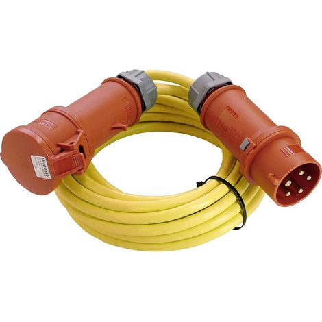 Prolunga elettrica as schwabe 60723 giallo 25 metri 400 volt
