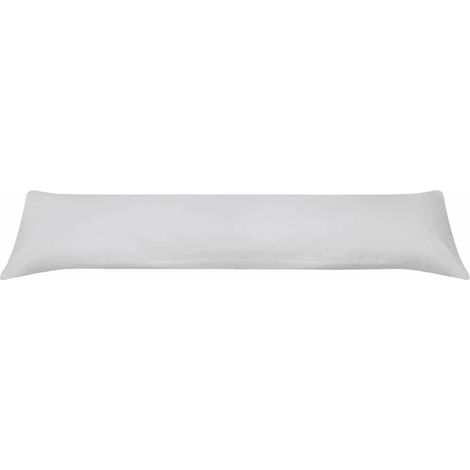 vidaXL Almohada corporal para dormir de lado 40x145 cm gris (1/2)