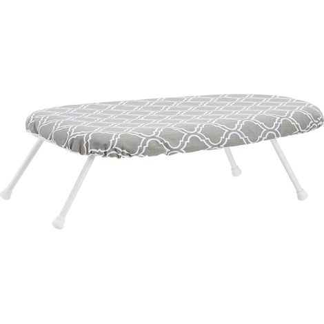 Table à repasser compacte à poser sur une table, pratique pour de petits articles, des projets d’artisanat et des matières fragiles, Treillis, À chevron, 60 x 36 x 18 cm (1/5)