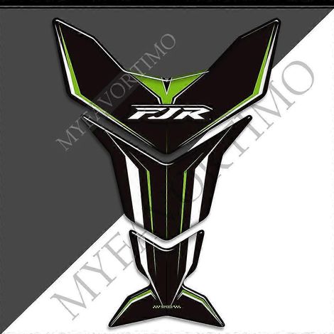Pare-brise, valises latérales, déflecteur de vent, kit de protection genoux, sacoches, protection de réservoir, autocollants 3D décoratifs pour Yamaha FJR1300 (Camel) (1/5)