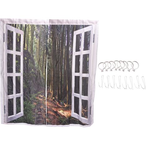 Rideaux occultants, panneaux de rideaux décoratifs pour chambre, salon, bureau, hôtel (1/5)