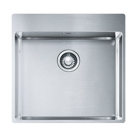 Franke Lavello da Incasso Rettangolare 1 Vascha Dimensioni 50 x 51 cm Colore Inox Serie Box (1/2)
