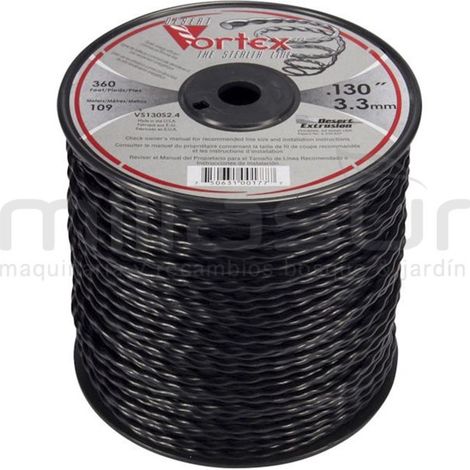 -CAHERSA- NYLON VORTEX BOBINA  3.30 x 110 m.(ANTIRUIDO-COPOLIMERO) ANOVA