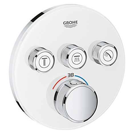 Grohe Grohtherm SmartControl Thermostat avec trois vannes (1/4)