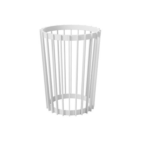 Standy 40H grande portafiori bifacciale  Bianco