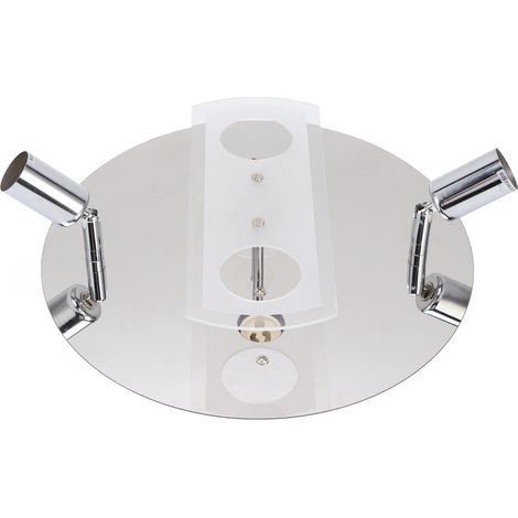 GU10 Deckenleuchte, rund, schlichtes Design, für Schlafzimmer und Wohnzimmer, 85–265 V (1/5)