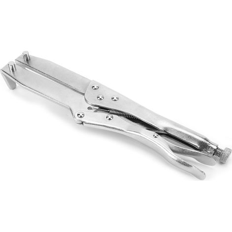 Pince d'embrayage en acier 14 cm outil de réparation moto pour volant moteur et pignon de démarreur (1/5)