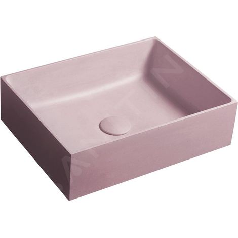 Sapho Formigo - Vasque, 475x365 mm, sans trop-plein, rose FG121 (1/5)