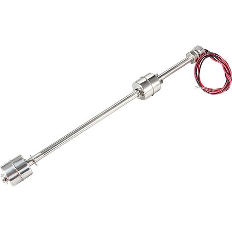Acier Inoxydable Interrupteur à Flotteur pour Eau Pompe Réservoir Piscine Étang Liquide Eau Niveau Capteur M11 300mm Longueur (1/3)