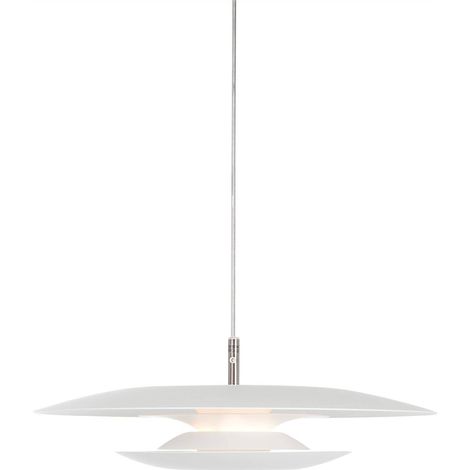 Belid Eclipse - Luminaire suspendu à 1 ampoule LED blanc mat, G9
