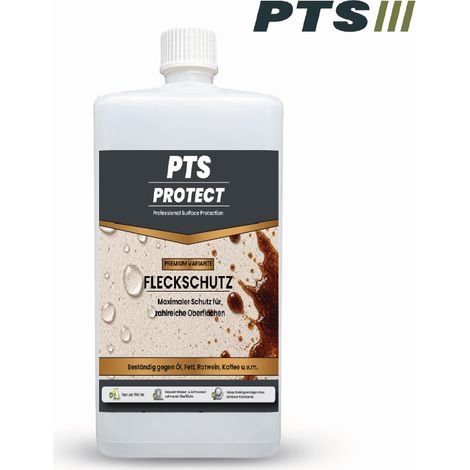 PTS Protect Fleckschutz – 1L fluorfreier Tiefenschutz für Stein gegen Wasser, Öl & Schmutz (1/4)