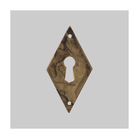 BOCCHETTA PER MOBILI '30667' VERTICALE 25x49 mm - Ottone
