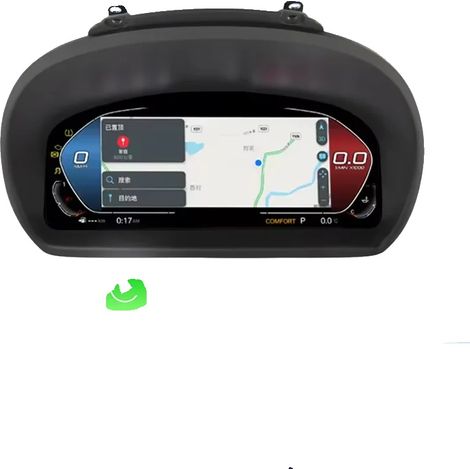 Tableau de bord numérique, écran LCD de 11 pouces, connectivité sans fil, Support CarPlay (1/2)