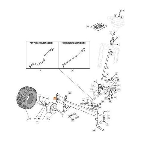ENGRANAJE DE EQUILIBRIO EMAK ORIGINAL G382034030E0