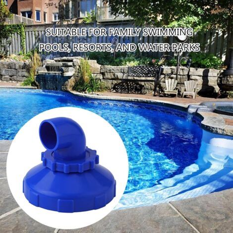 Buse d'écoulement,Buse Refoulement Piscine,Buse d'entrée 38/32 mm,Buse de Piscine,Buse D'EntréE pour Piscine,pour buse d'entrée de Piscine Standard, tête de buse réglable (1/4)