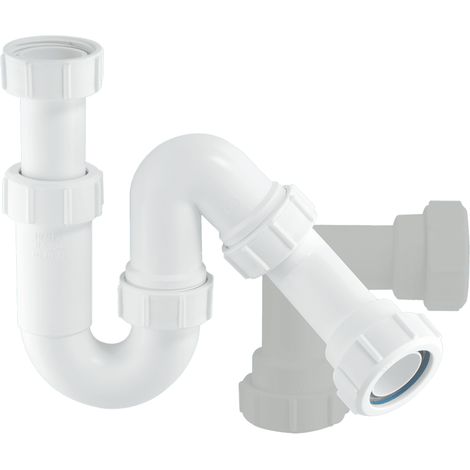 McAlpine ZP10 75mm Water Seal Tubular Swivel All One Trap with Multifit Outlet (1/2)